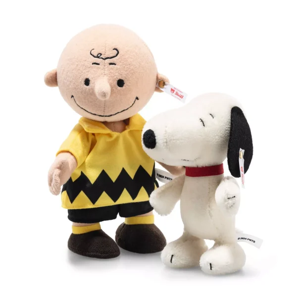 Steiff Charlie Brown and Snoopy